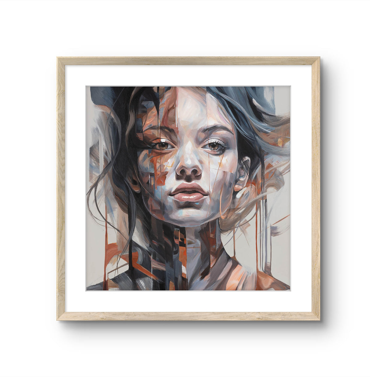 Fine art giclée trykket "Make my day" av den norske kunstneren Laila Maria Mæland. 