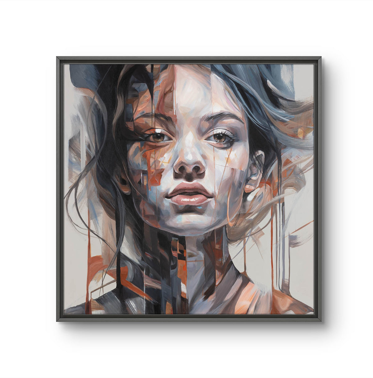 Maleriet "Make my day" av den norske samtidskunstneren Laila Maria Mæland.