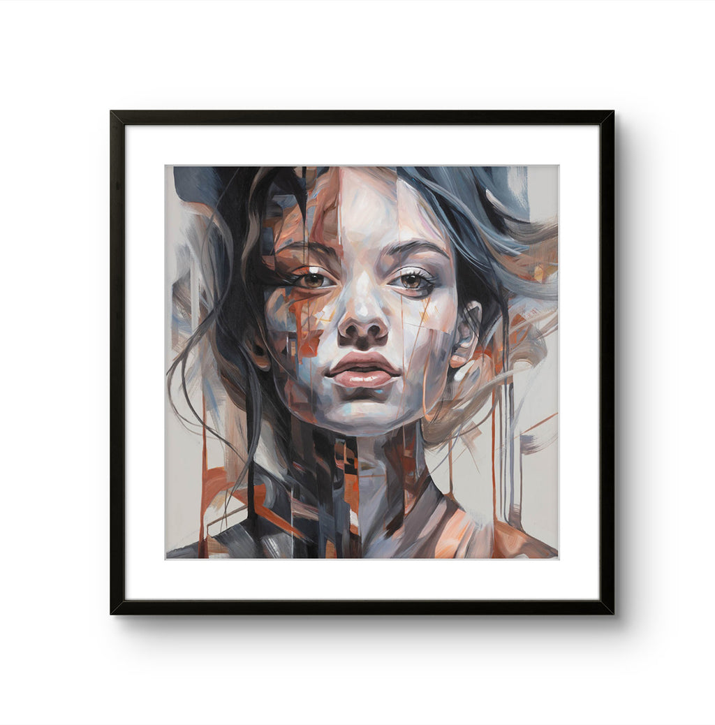 Fine art giclée trykket "Make my day" kan fås rammet inn. Ta kontakt for å få hjelp. 