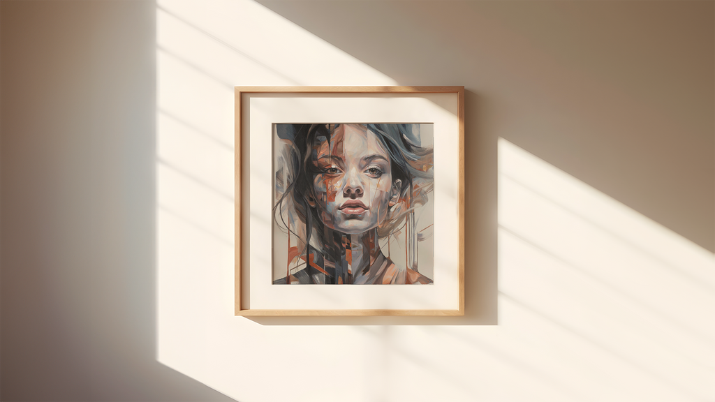 Fine art giclée trykket "Make my day" kommer i to ulike størrelser på kunstpapir. 
