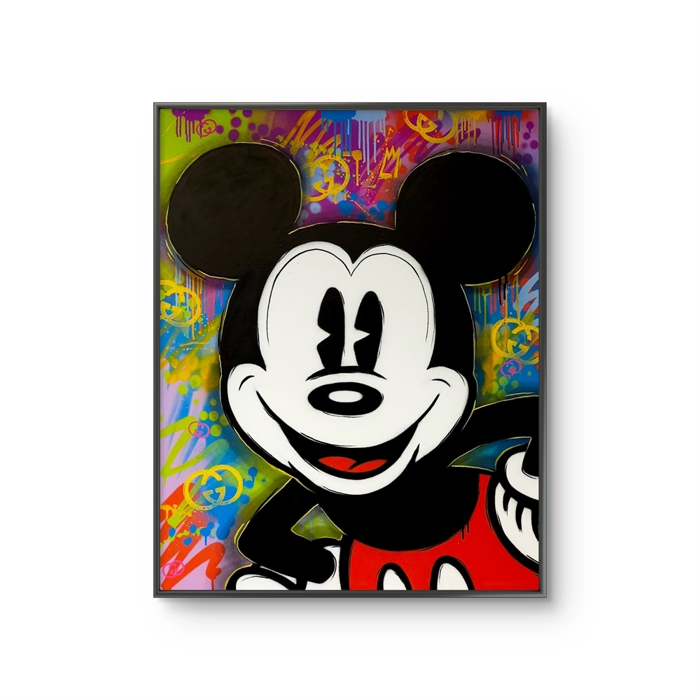 Kunstverket "Mickey" av den norske kunstneren Salke1