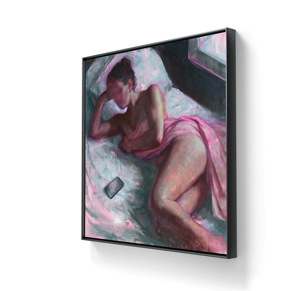 Missed på lerret er håndkolorert av kunstneren Syver Lauritzen.