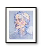 Kunsttrykket "Near" av den norske kunstneren Lea Alstad