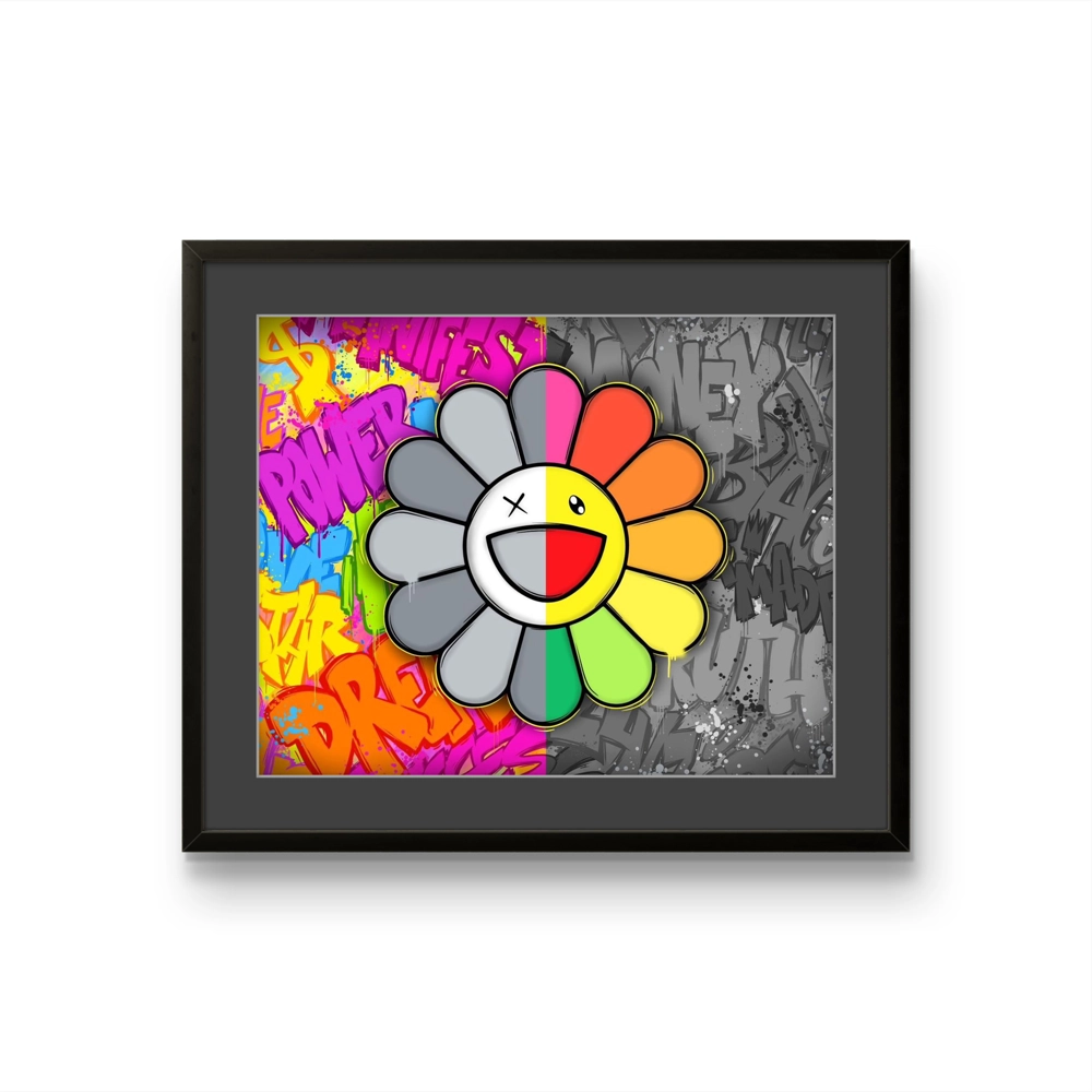 Vi ordner en spesialtilpasset ramme til No Rain, No Flower dersom det er ønskelig!