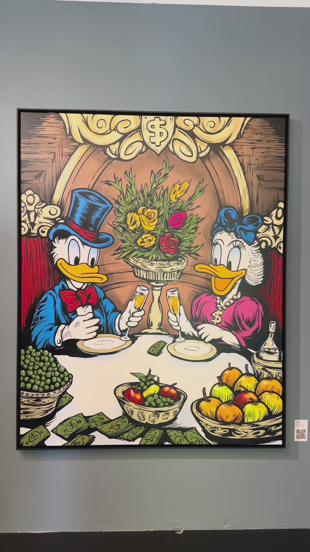 Michelin - et kunstverk av Salke1 - kan sees i galleri M35 på Tjuvholmen.