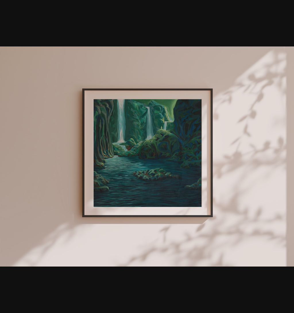 Kunsttrykket "Vagus" av Sebastian Slotte kommer i et begrenset opplag. 