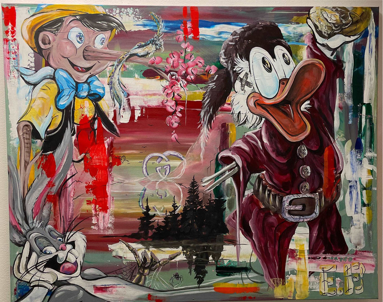 Pursuit et kunstverk av Erik Bergan