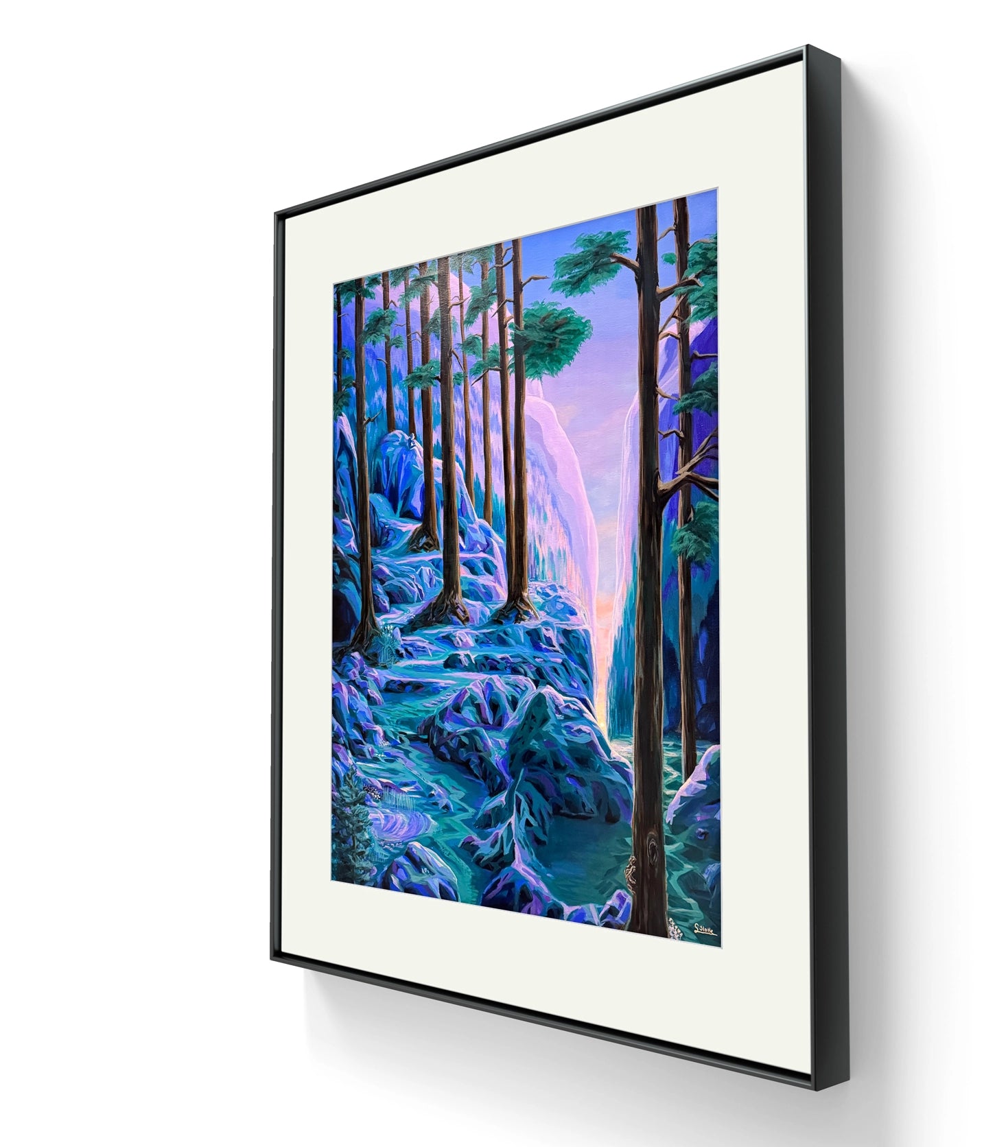 "Rotløs" kommer på kunstpapir og er signert og nummeret i et begrenset opplag til 30 stk.