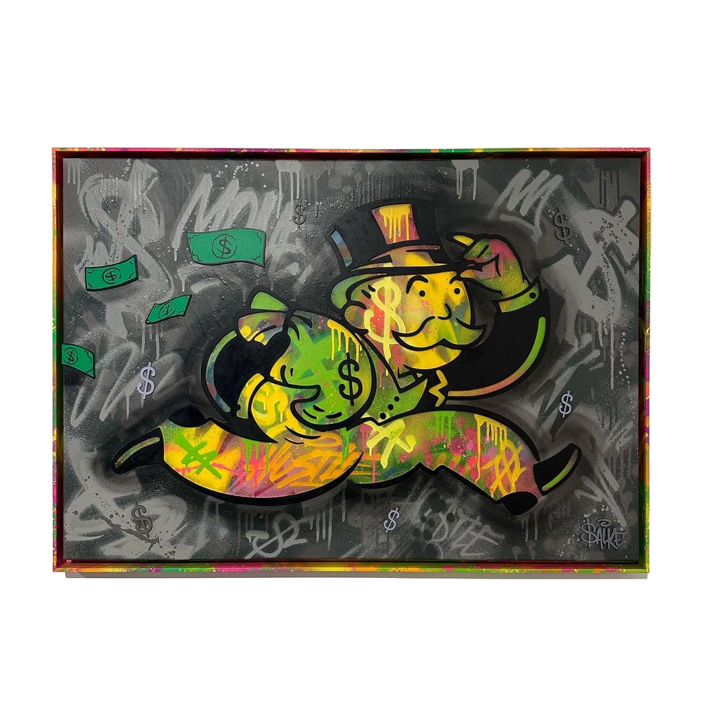 Runi it up et maleri av Salke. Må ses og oppleves med egne øyne. 