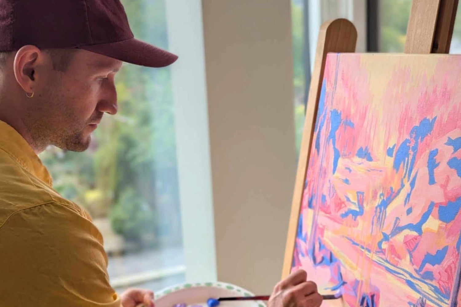 Sebastian Slotte samtidskunstner representert av galleri M35