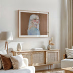 Fine art giclée trykket "Speil" kommer i tre ulike størrelser.