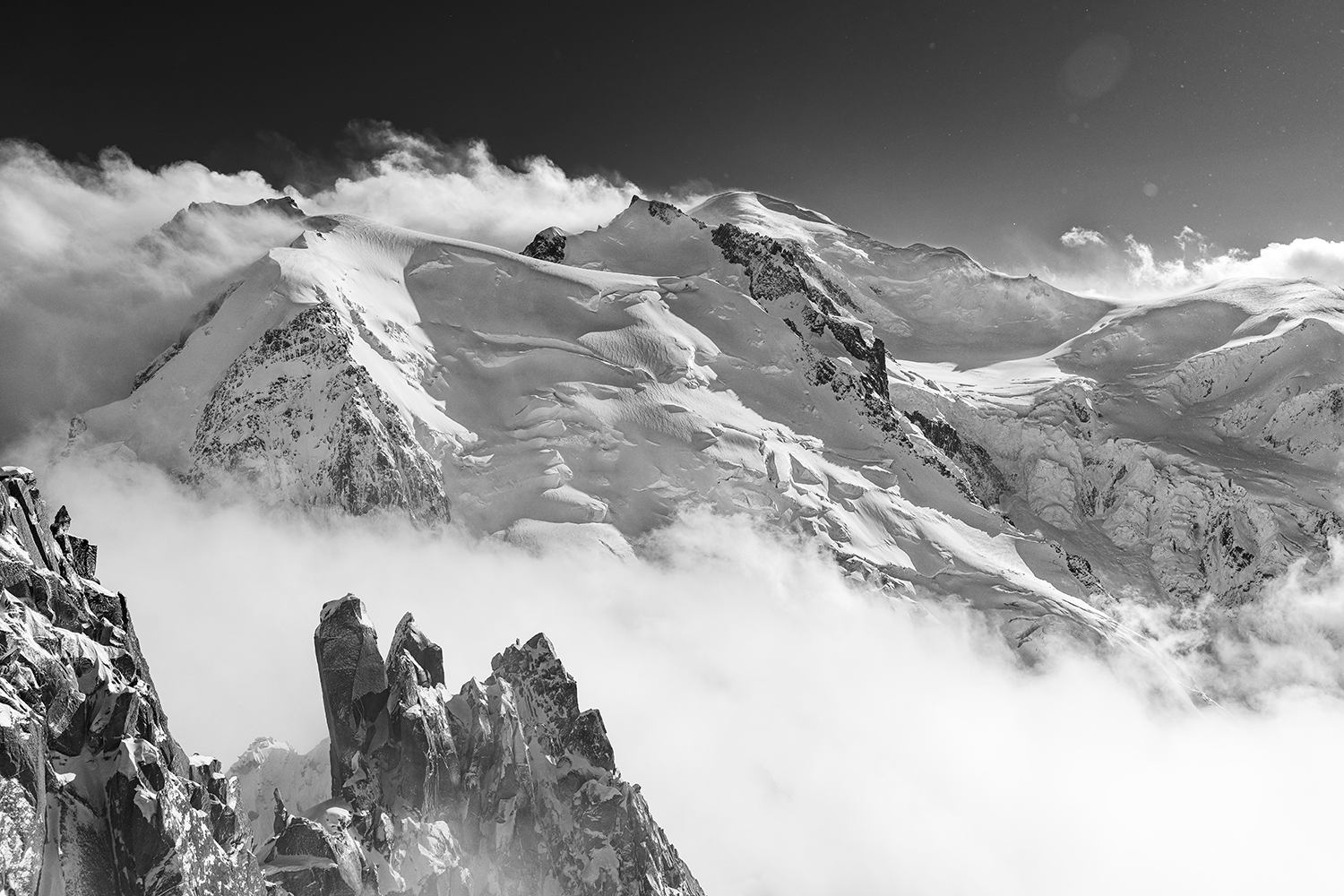 Fine art fotokunsttrykket "The Beginning" kommer i to ulike størrelser på kunstpapir