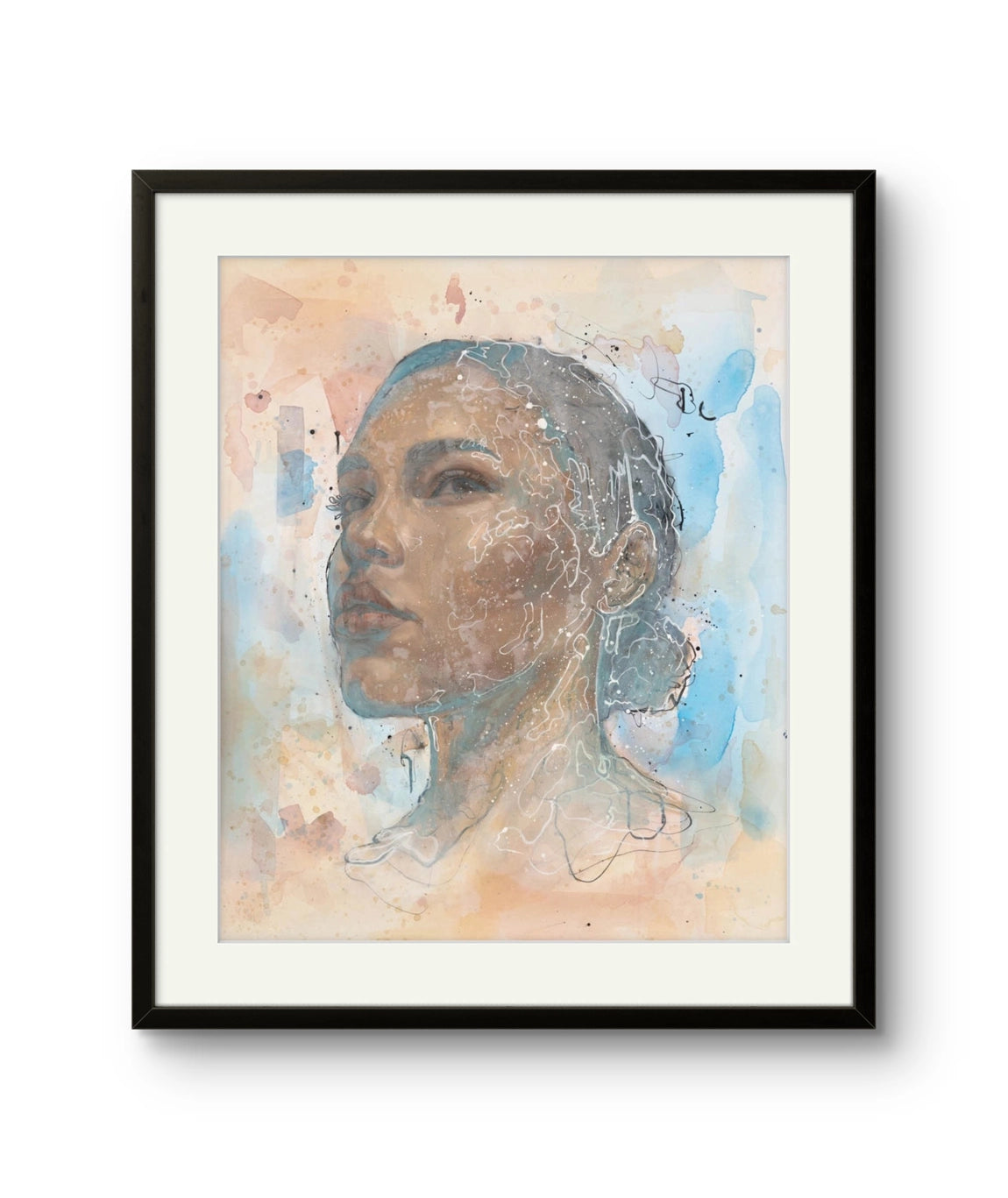 Ønsker du innramming av kunsttrykket "Under Water"? Vi hjelper deg?