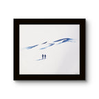 Maleriet "Underveis 3" av den norske samtidskunstneren Mona Eckhoff