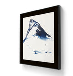  Kunstverket "Underveis 5" leveres ferdig innrammet. Innrammingen er flytende, og har en sort list, sort bakpapp og kunstglass. 