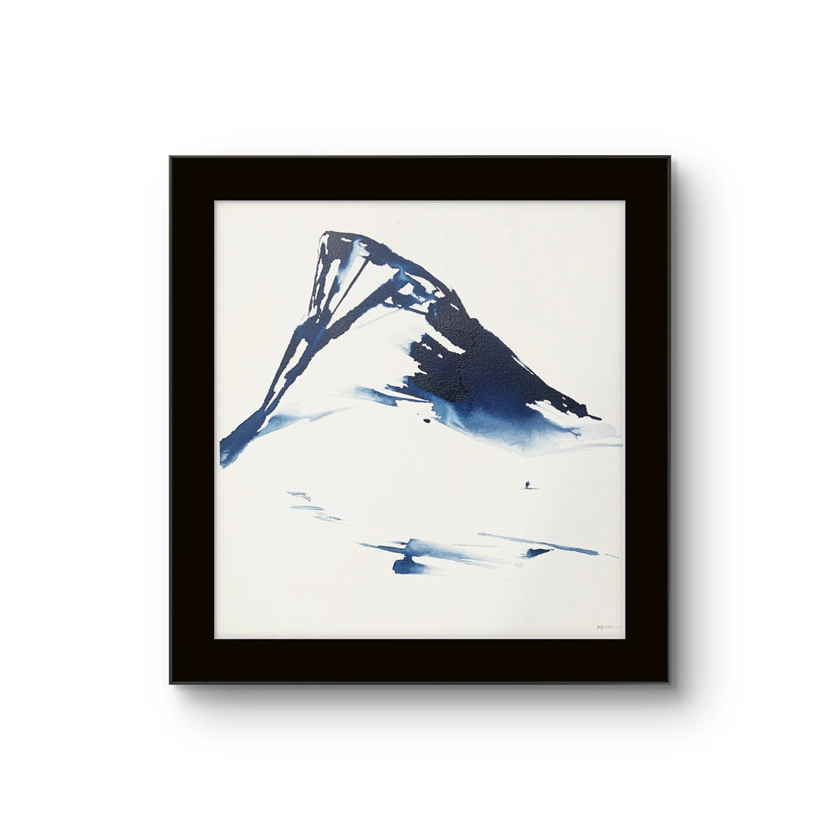 Maleriet "Underveis 5" av den norske samtidskunstneren Mona Eckhoff