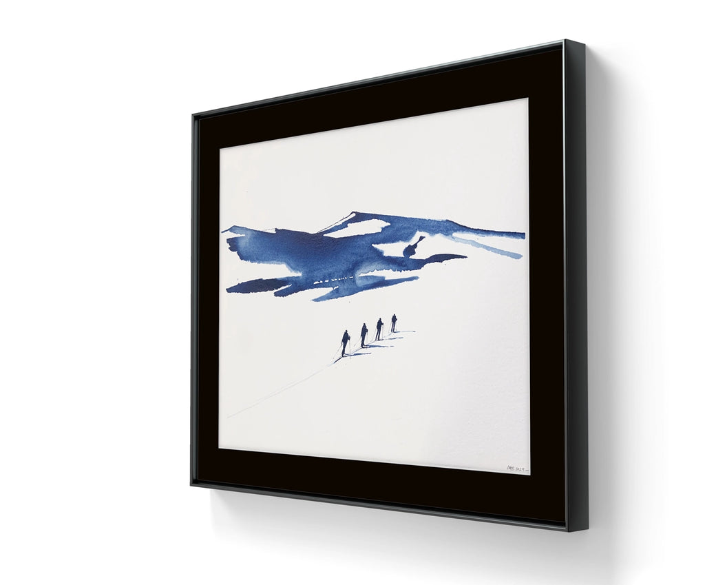 Maleriet "Underveis 6" av den norske samtidskunstneren Mona Eckhoff