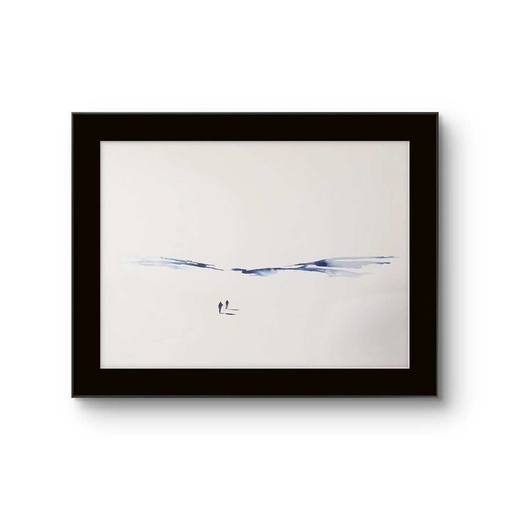 Maleriet "Underveis 8" av den norske samtidskunstneren Mona Eckhoff