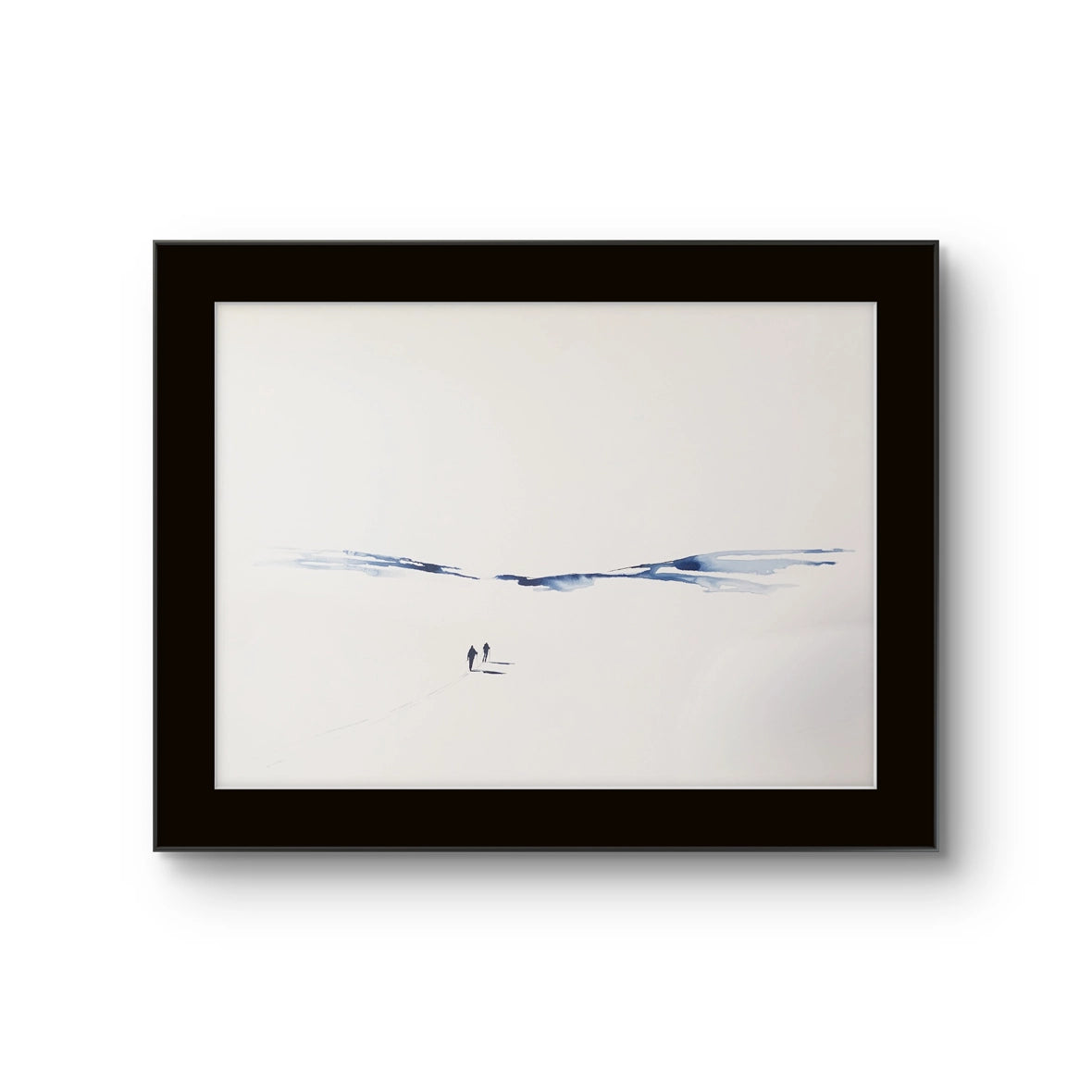 Maleriet "Underveis 8" av den norske samtidskunstneren Mona Eckhoff