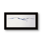 Maleriet "Underveis 9" av den norske samtidskunstneren Mona Eckhoff