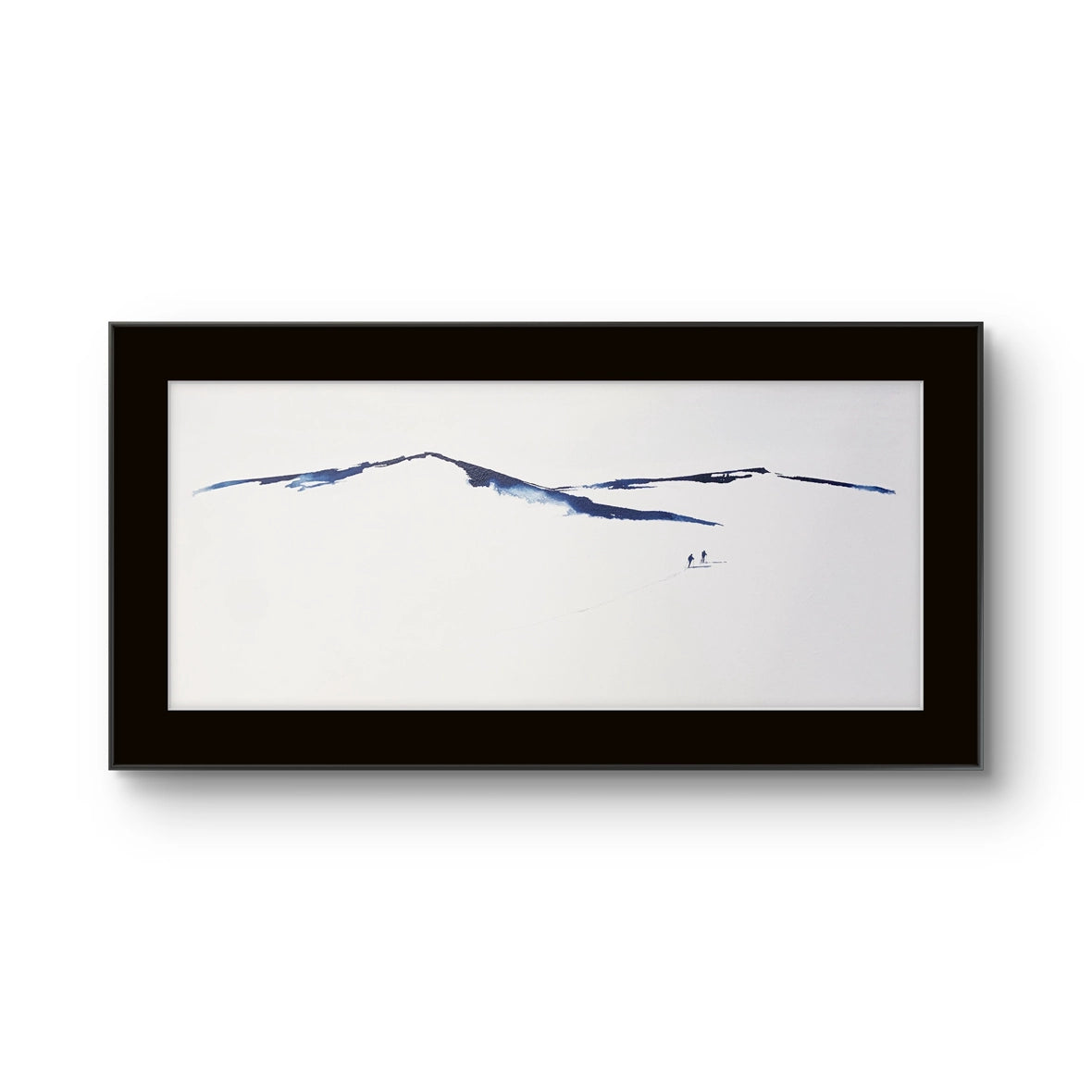 Maleriet "Underveis 9" av den norske samtidskunstneren Mona Eckhoff