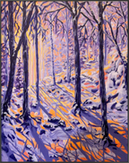 Detaljebilde av maleriet "Unnskyld" av Sebastian Slotte