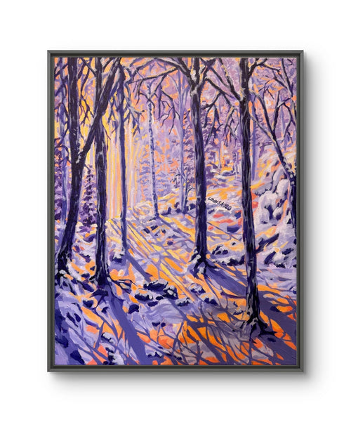 Maleriet "Unnskyld" av den norske samtidskunstneren Sebastian Slotte