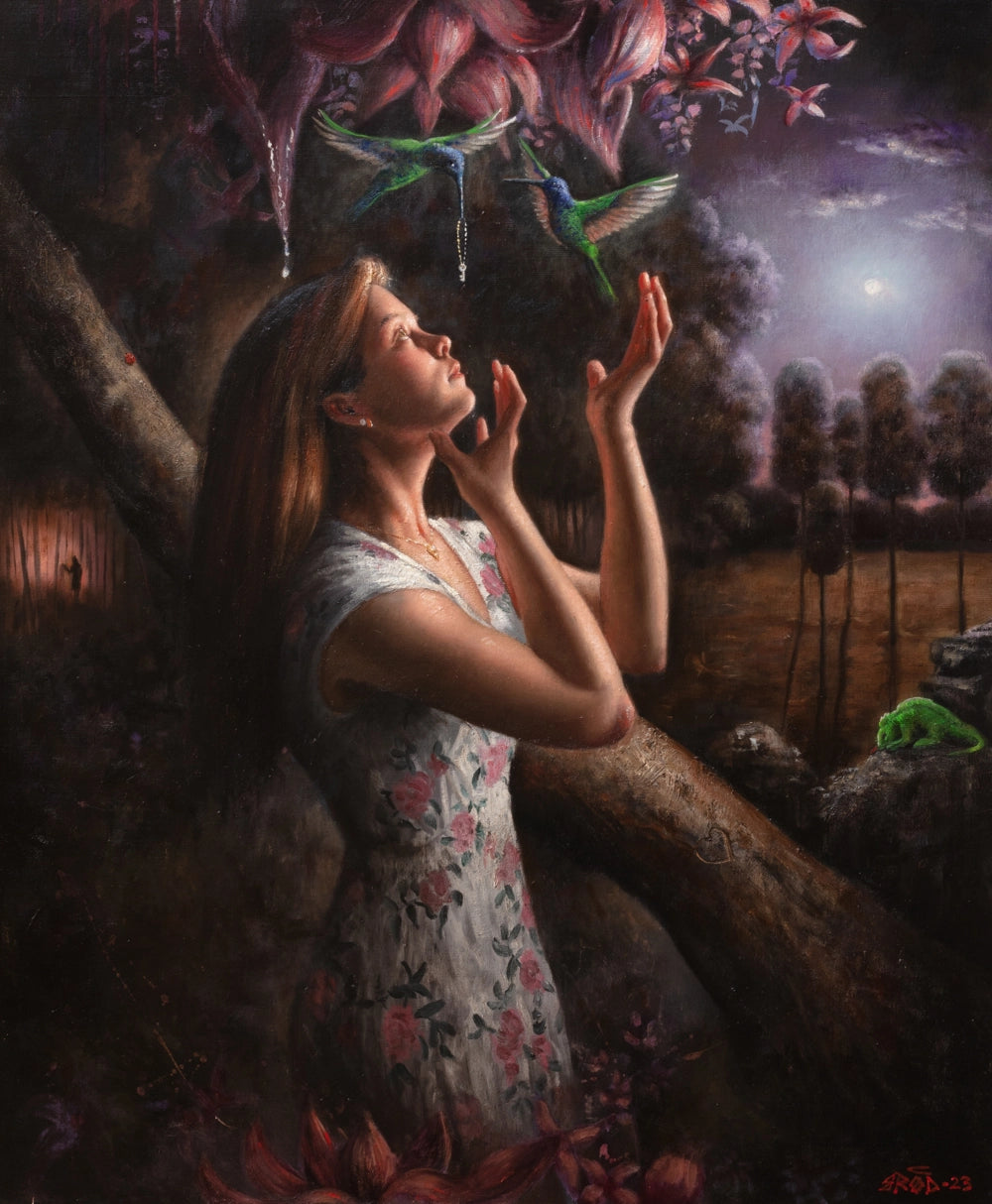 I galleri m35 kan du se flere kunstverk av Bjørge Rødfjell