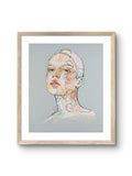 Fine art giclée trykket "Vektløs" av den norske kunstneren. Lea Alstad, signert og nummerert i et begrenset opplag. 