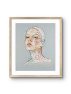 Fine art giclée trykket "Vektløs" av den norske kunstneren. Lea Alstad, signert og nummerert i et begrenset opplag. 