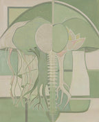 Detaljebilde av Vita - et maleri av Ina Matho