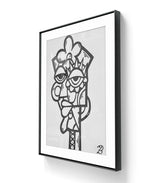 "Yes Man" leveres ferdig innrammet. 