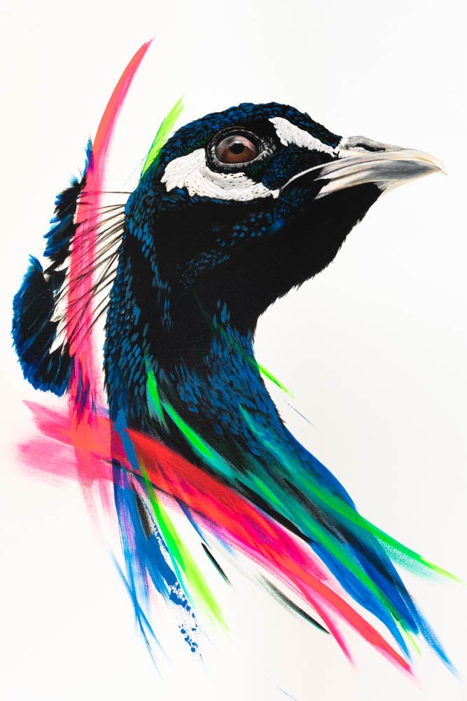 Attitude of gratitude kunstverk av Nicky Nahafahik