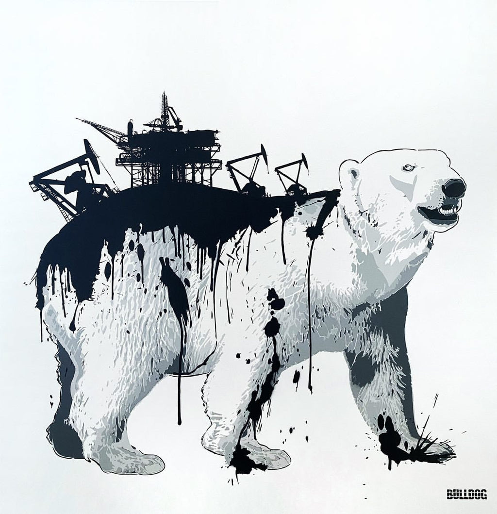 Code Red av den norske stensil kunstneren Bulldoug.